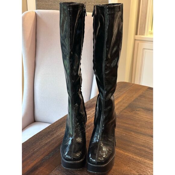 NEW! Circus NY by Sam Edelman patent leather “Sandy” boot - Picture 1 of 12